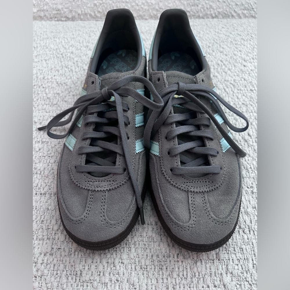 Adidas Gray and Blue Kid’s Sneakers